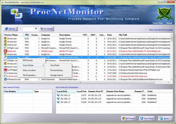 ProcNetMonitor