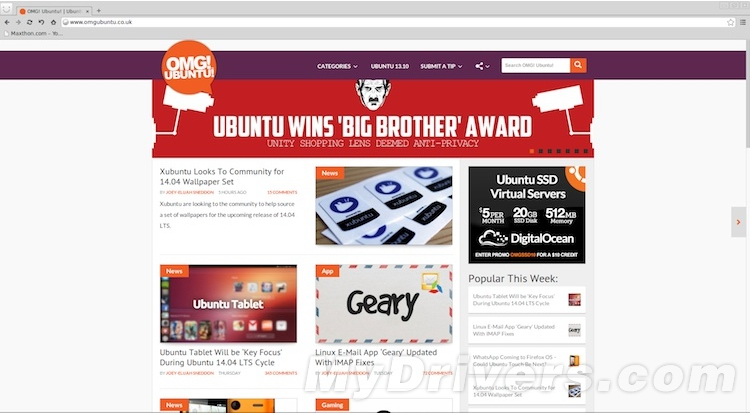 傲游云浏览器 For Linux