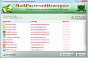 Mail Password Decryptor