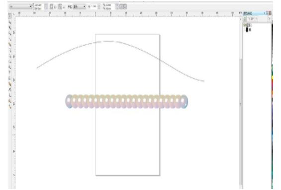 CorelDraw X4做出珍珠项链的方法步骤截图