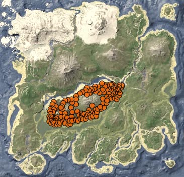 方舟生存进化驯服袋狮的方法截图