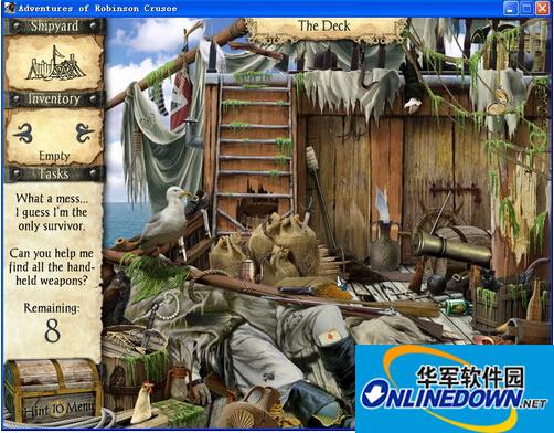 鲁宾逊漂流记截图