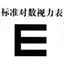 ii标准视力表