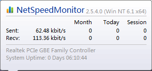 netspeedmonitor截图