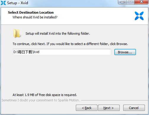 Xvid Video Codec截图