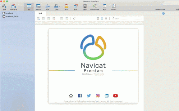 Navicat Premium For Mac截图