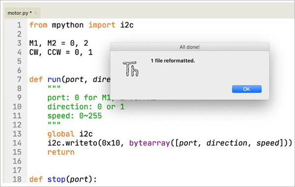 Thonny MAC截图