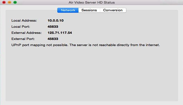 Air Video Server Mac截图