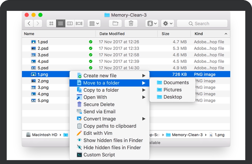 Power Menu Mac截图
