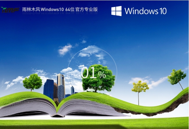 雨林木风 Windows10 64位截图