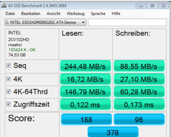 AS SSD Benchmark截图