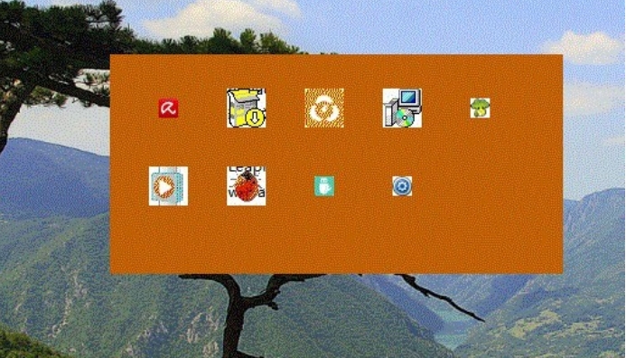 解放桌面(桌面快捷启动工具)截图