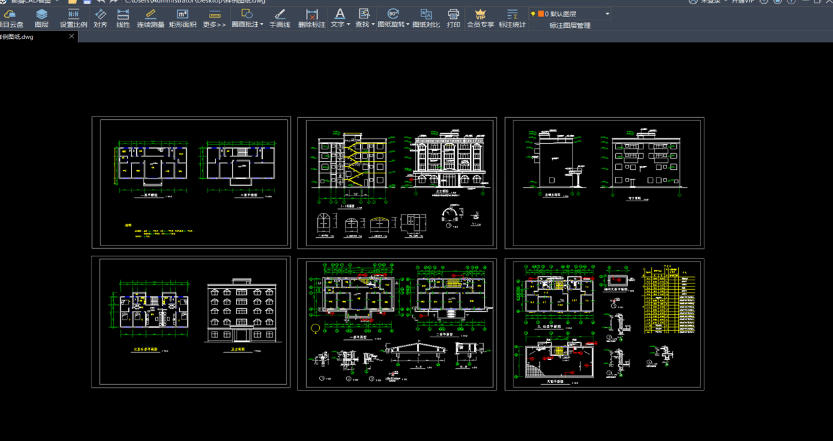 熊猫CAD看图截图