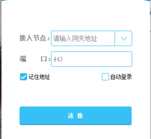 中石化远程接入系统截图
