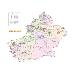新疆地图全图高清版