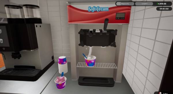 快餐店模拟器截图