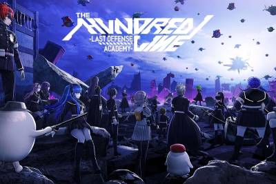 百日战纪:最终防卫学园段首LOGO