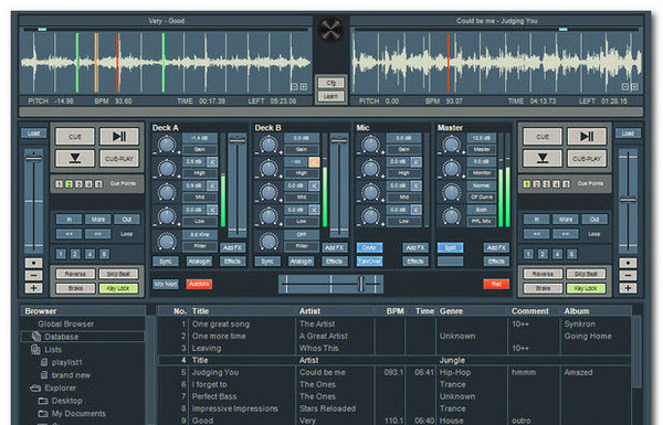 专业DJ混音软件（FutureDecks Pro）