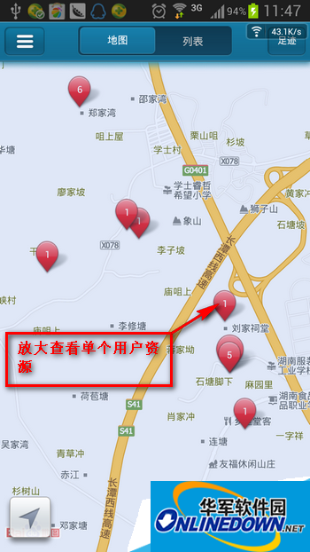 放大查看单个资源