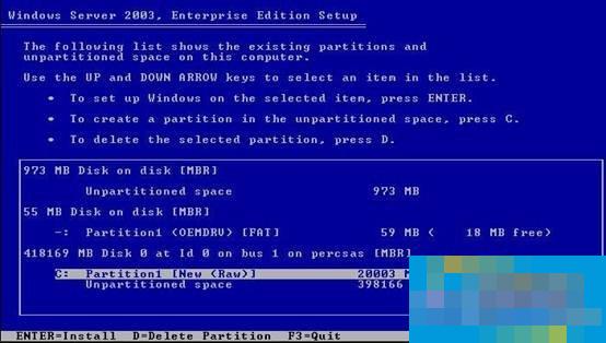 戴尔DELL服务器是如何安装Win2003系统的?