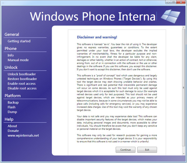 Win10手机Root解锁工具